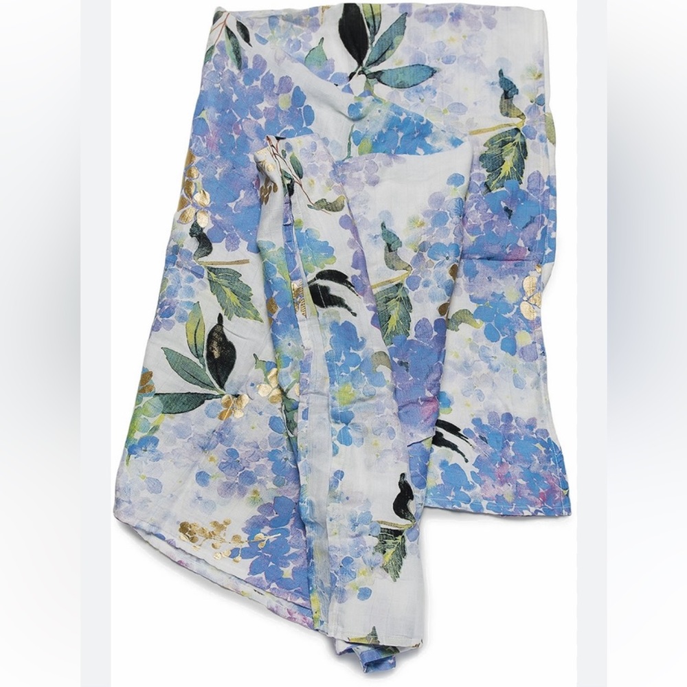 Loulou Lollipop Luxe Muslin Swaddle - Hydrangea